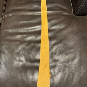 Banana Republic Bright Yellow Narrow Tie